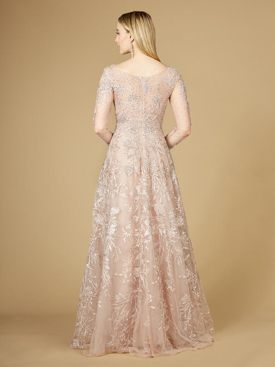 Formal Dresses Long High Neck Formal Dress Antique Rose