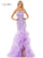 Prom Dresses Long Strapless Mermaid Prom Dress Lavender