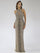Prom Dresses Long Halter Evening Gown Nude