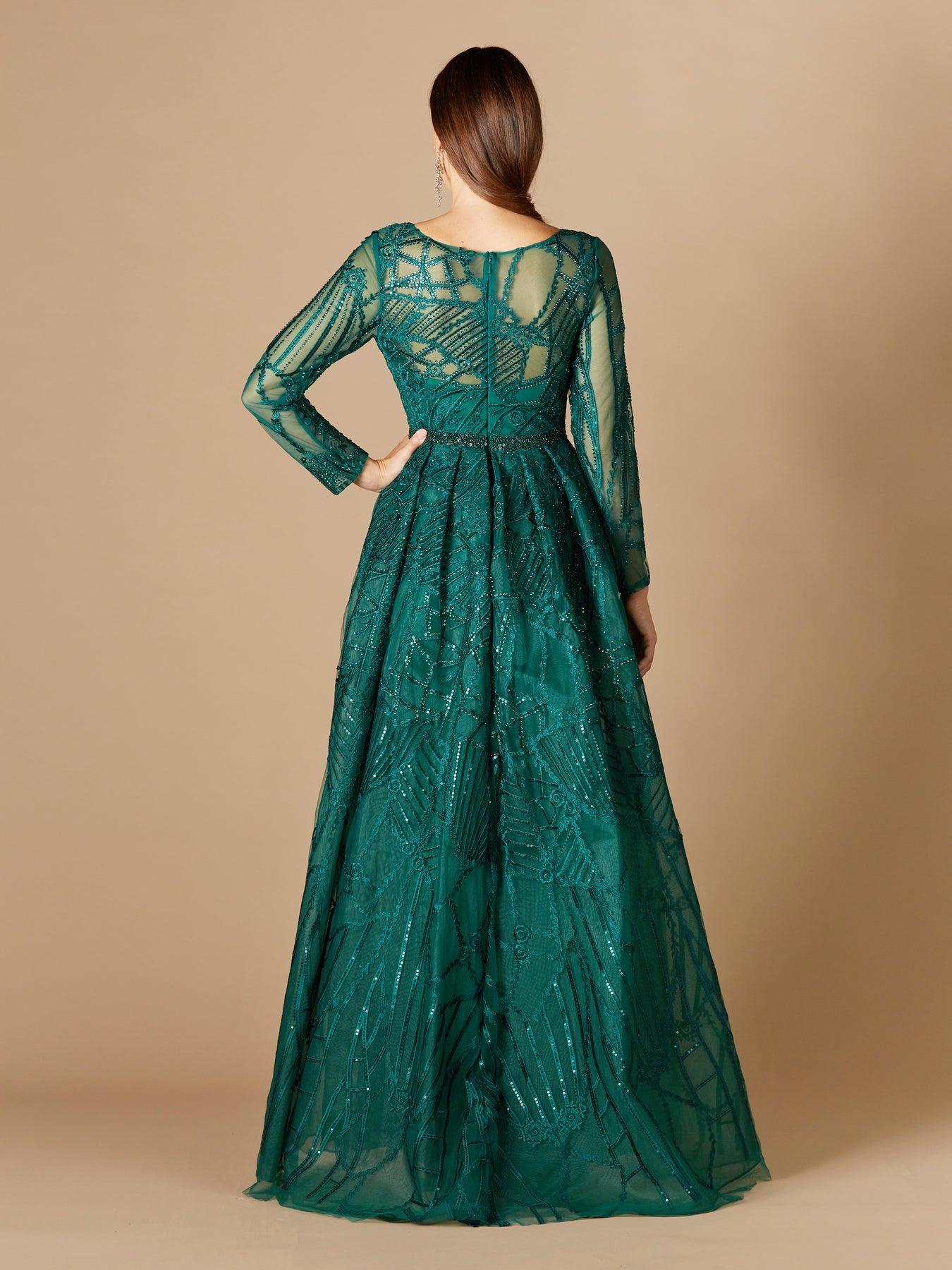 Lara Dresses 29633 Long Overskirt Evening Gown