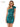 Cocktail Dresses Short One Shoulder Fitted Cocktail Dress Deep Green