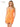 Cocktail Dresses Short Fitted Cocktail Dress Orange
