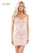 Cocktail Dresses Homecoming Short fitted Cocktail Dress Light Pink