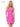 Cocktail Dresses Homecoming Short Fitted Cocktail Dress Hot pink