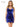 Cocktail Dresses Short Velvet Fitted Cocktail Dress Royal
