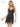 Cocktail Dresses Short Spaghetti Strap Cocktail Dress Black