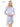 Cocktail Dresses Long Sleeve Floral Cocktail Dress Blue Iris