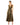 Prom Dresses Pleated Metallic Formal Tea Length Prom Dress Antique Gold