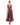 Prom Dresses Pleated Metallic Formal Tea Length Prom Dress Rose