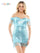 Cocktail Dresses Short Off Shoulder Cocktail Dress Turquoise