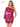 Cocktail Dresses Short One Shoulder Fitted Cocktail Dress Magenta