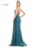 Prom Dresses Long Spaghetti Strap Fitted Prom Dress Deep Green