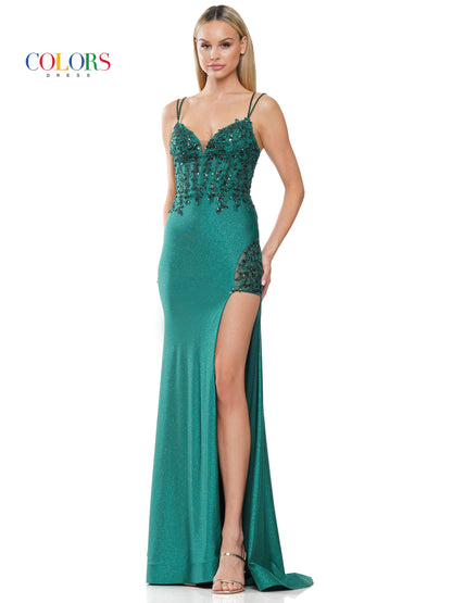 Prom Dresses Prom Long Fitted Formal Dress Deep Green