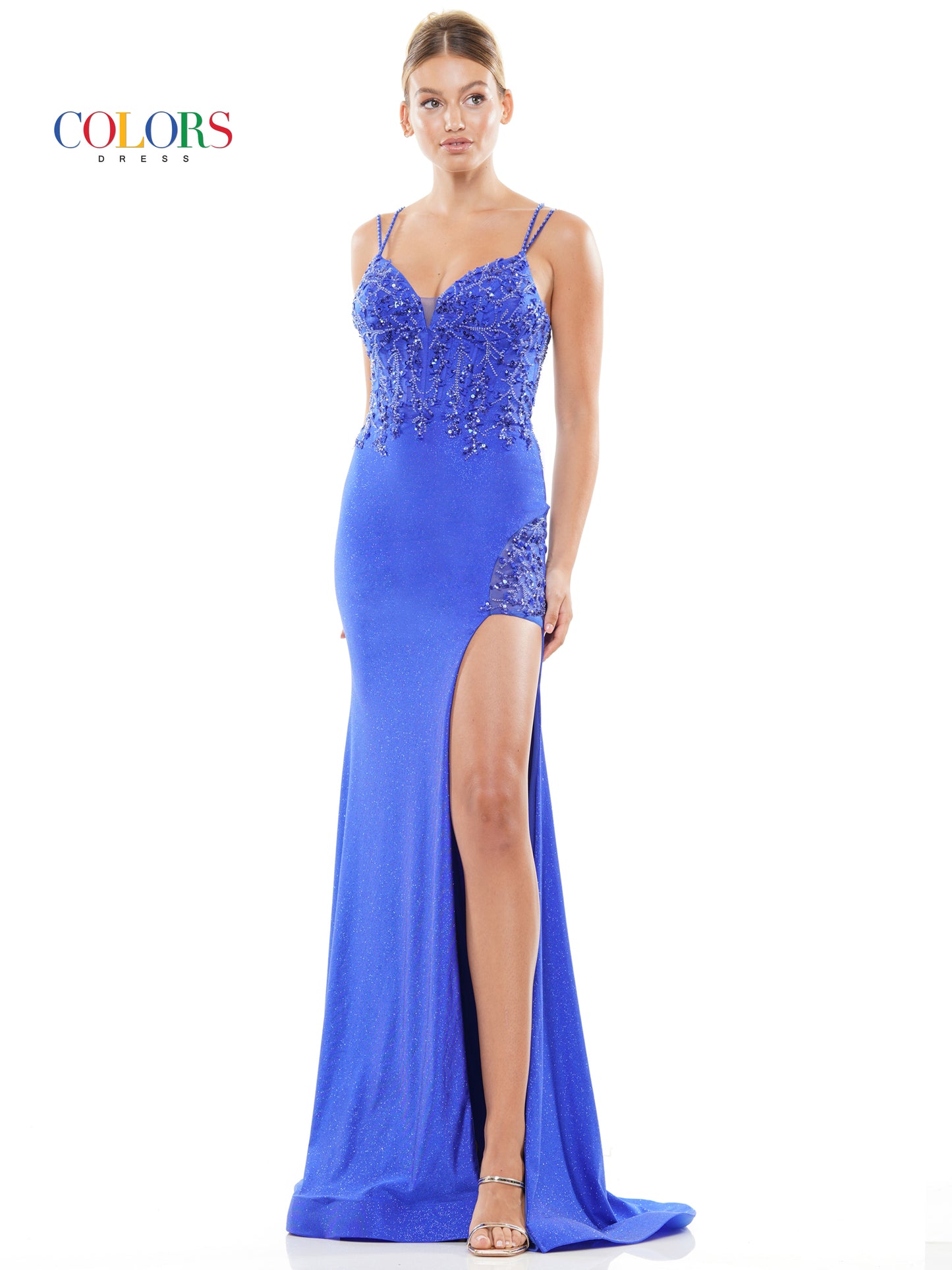Prom Dresses Prom Long Fitted Formal Dress Royal