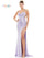 Prom Dresses Prom Long Fitted Spaghetti Strap Formal Dress Lilac