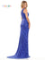Prom Dresses Long One Shoulder Fitted Prom Formal Dress Royal