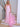 Prom Dresses Long Formal Glitter Mesh Prom Dress Light Pink