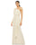 Prom Dresses Long One Shoulder Formal Metallic Prom Dress Porcelain