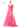 Prom Dresses Long Formal A Line Slit Prom Dress Hot Pink