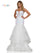 Prom Dresses Prom Long Spaghetti Strap Mermaid Formal Dress Off White