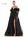 Prom Dresses Prom Long Formal Glitter Mesh Ball Gown Black