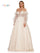 Prom Dresses Prom Long Formal Glitter Mesh Ball Gown Light Yellow