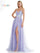 Prom Dresses Prom Long Spaghetti Strap Glitter Ball Gown Lilac