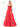 Prom Dresses Prom Long Spaghetti Strap Mikado Ball Gown Red