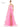 Prom Dresses Long Spaghetti Strap Sequin Prom Ball Gown Hot Pink