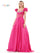 Prom Dresses Long Formal Satin Pocket Prom Ball Gown Hot Pink