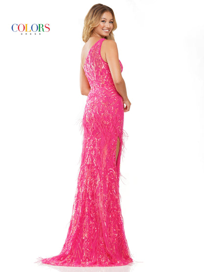 Prom Dresses Long Fitted One Shoulder Prom Dress Fuchsia