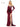 Prom Dresses Long Formal Fitted Velvet Prom Dress Wine