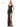 Prom Dresses Long Sleeveless Fitted satin Prom Dress Black