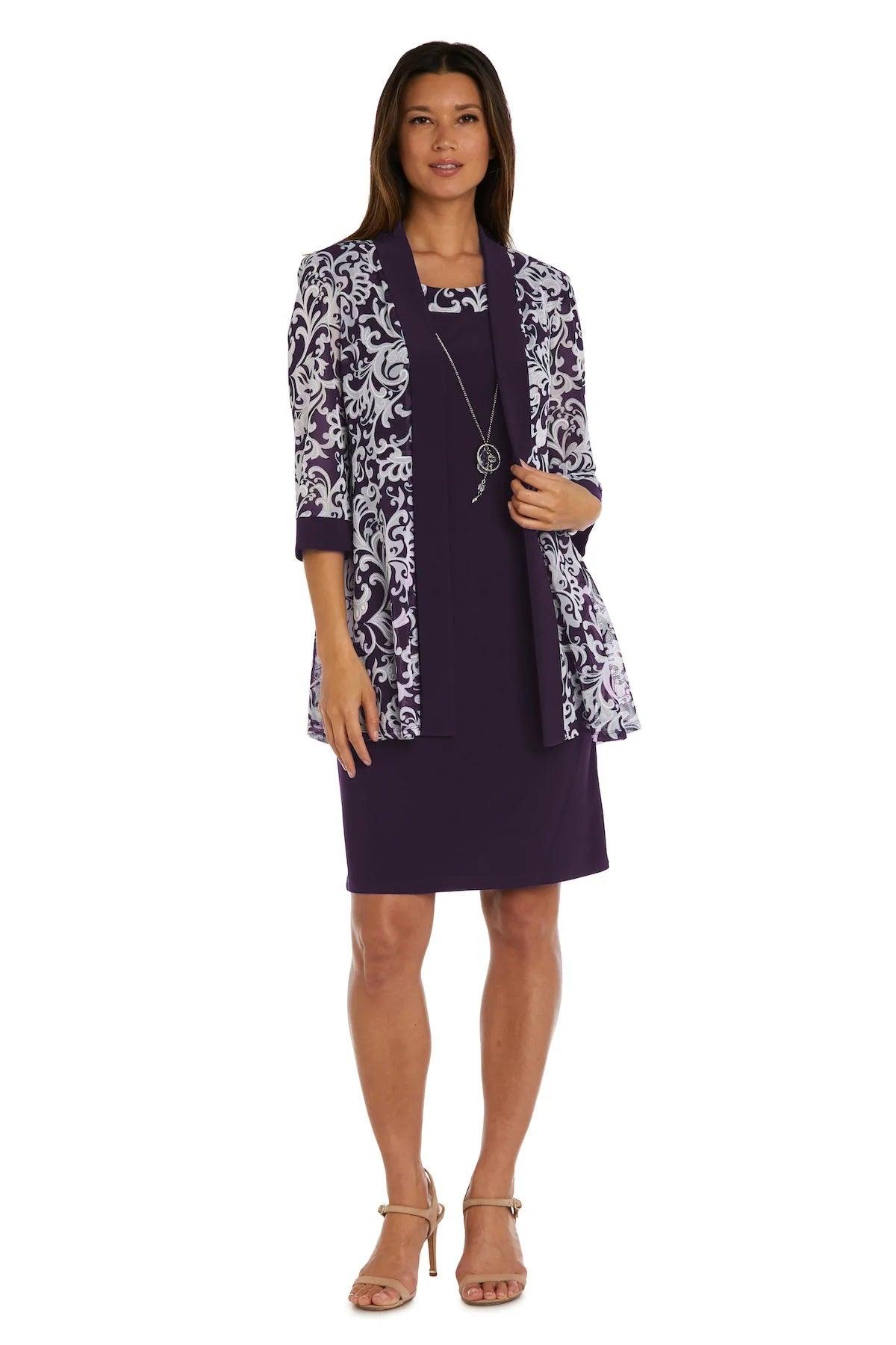 R&M Richards 3293 Short Mother Of The Bride Dress