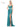 Prom Dresses Long Sequin Front Slit Spaghetti Strap Prom Dress  Deep Green