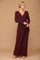 Long Mother of the Bride Formal Metallic Dress