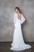 Bridal Long Chiffon Wedding Dress