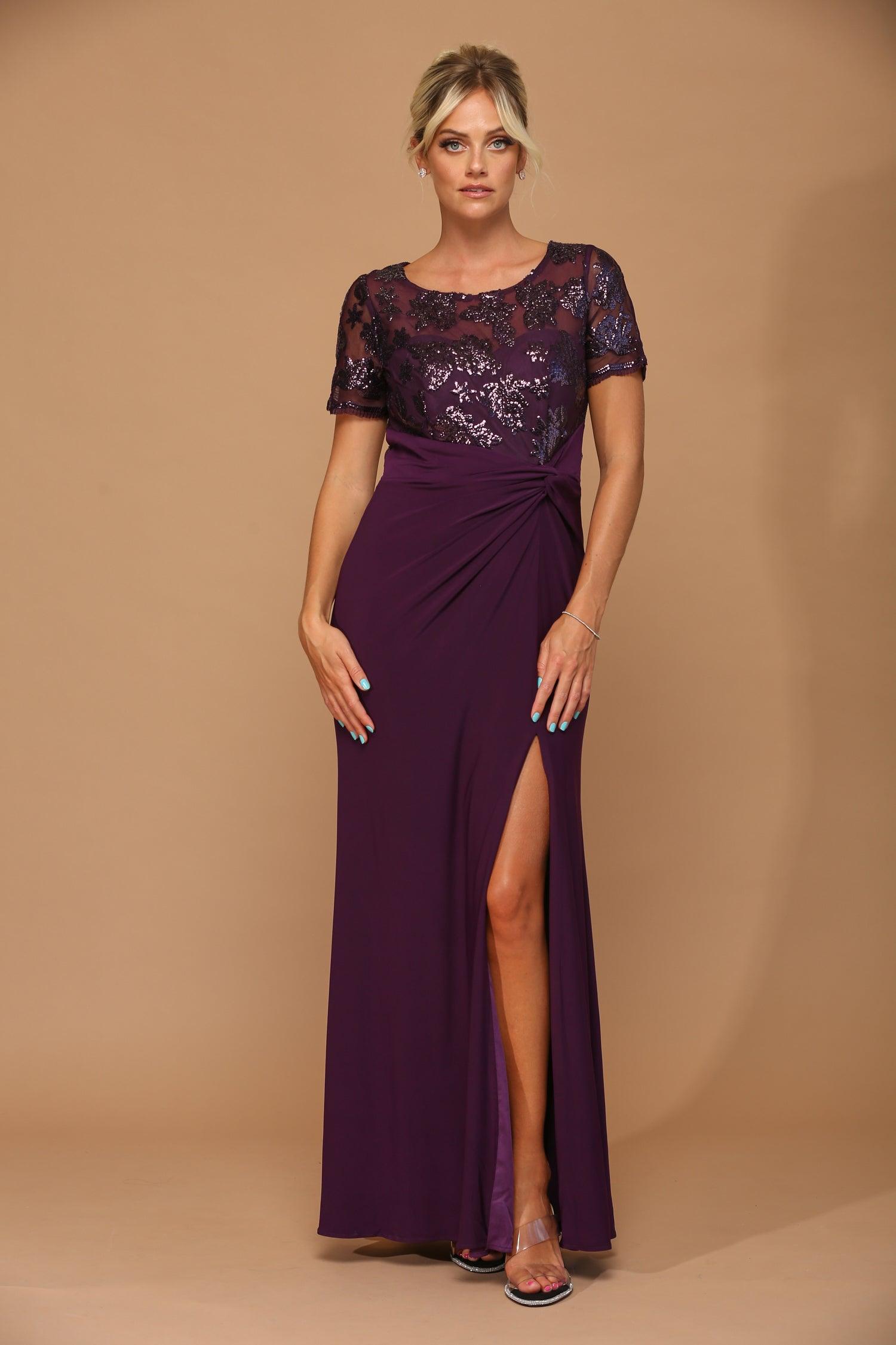 Long Formal Mother of the Bride Evening Dress Long Formal Mother of the Bride Evening Dress