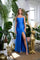 Long Bridesmaids Spaghetti Strap Formal Prom Gown