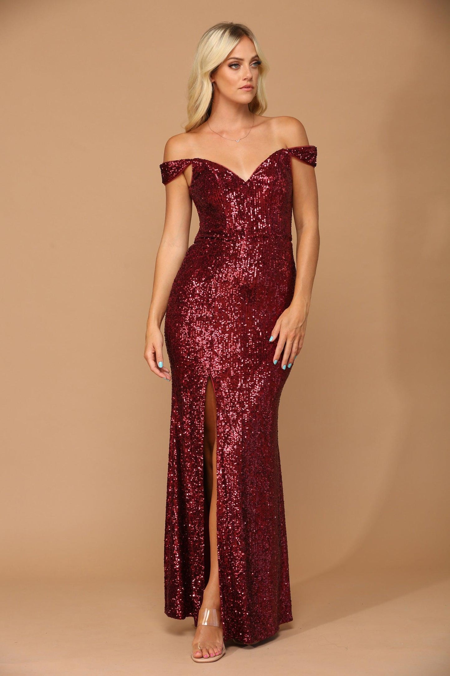 Prom Long Formal Fitted Evening Dress