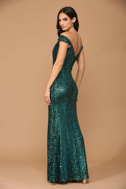 Prom Long Formal Fitted Evening Dress