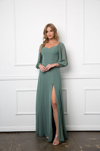 Sleeveless Top and Pants Chiffon Set with Shawl Dusty Rose