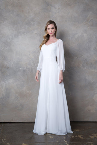 Chiffon Bateau Neck Formal Dress with Dramatic Back Drape Dusty Rose