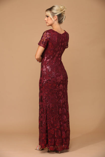 Mother of the Bride Long Formal Evening Dress