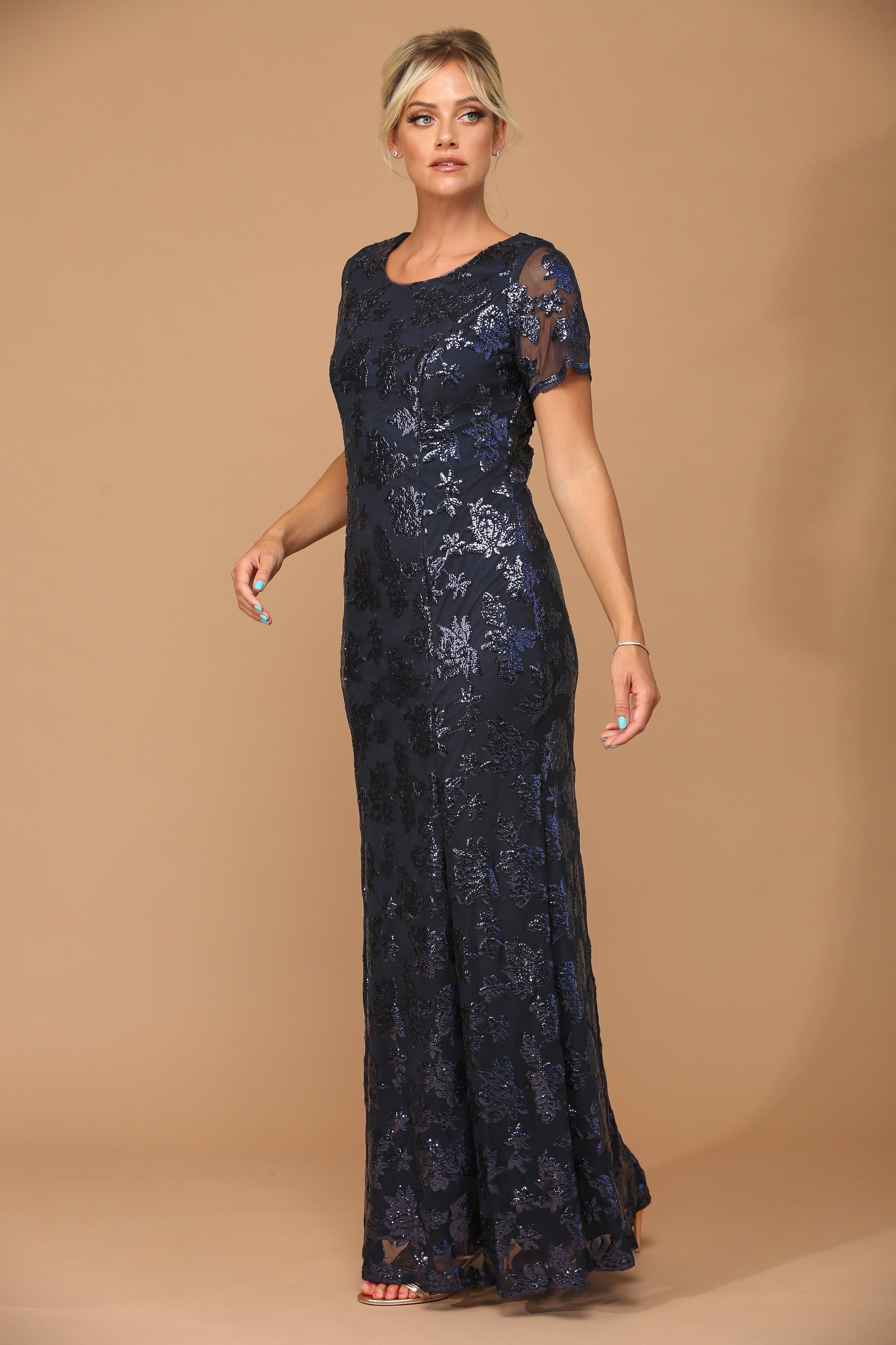 Cocoa Mother of the Bride Long Formal Evening Dress