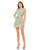 Cocktail Dresses Short Cap Sleeve Cocktail Dress Sage