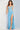Prom Dresses Fitted High Slit Long Formal Prom Dress Blue/Silver