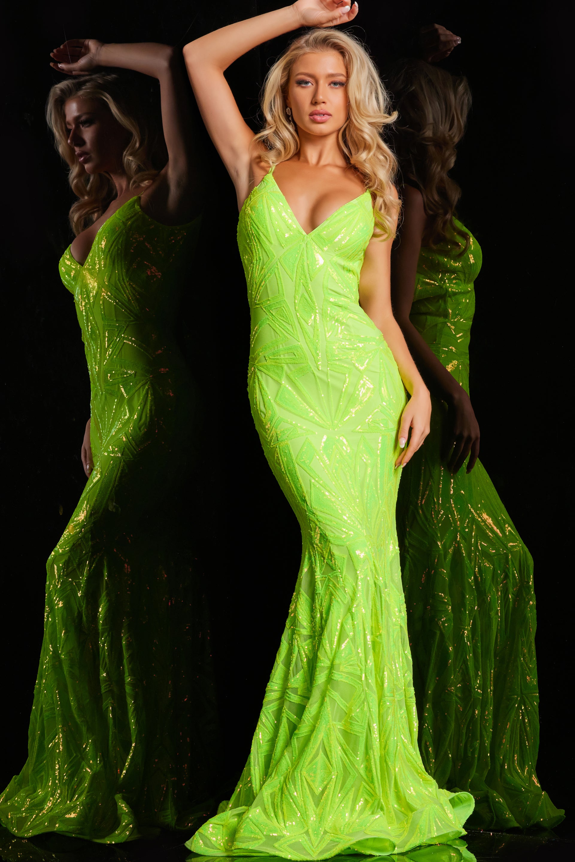 Jovani 36656 Prom Long Formal Mermaid Evening Gown