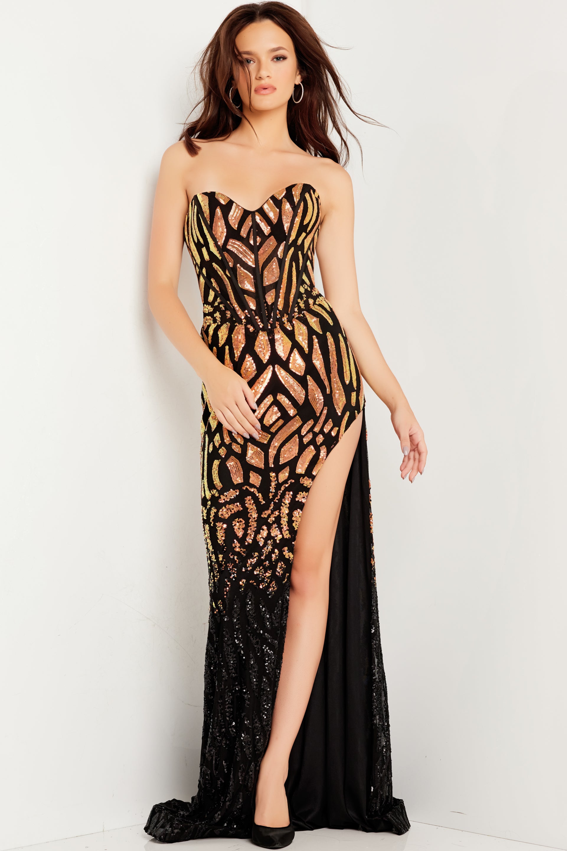 Jovani 37313 Long Formal Prom Dress