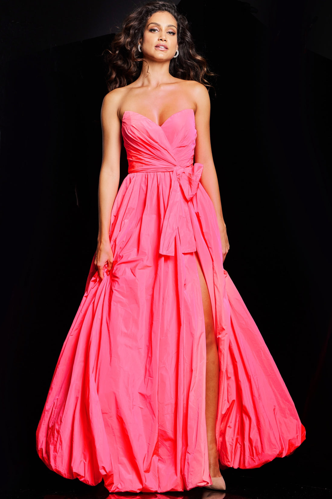 Coral Jovani 38382 Long Formal Evening Prom Dress for $724.0 – The Dress Outlet